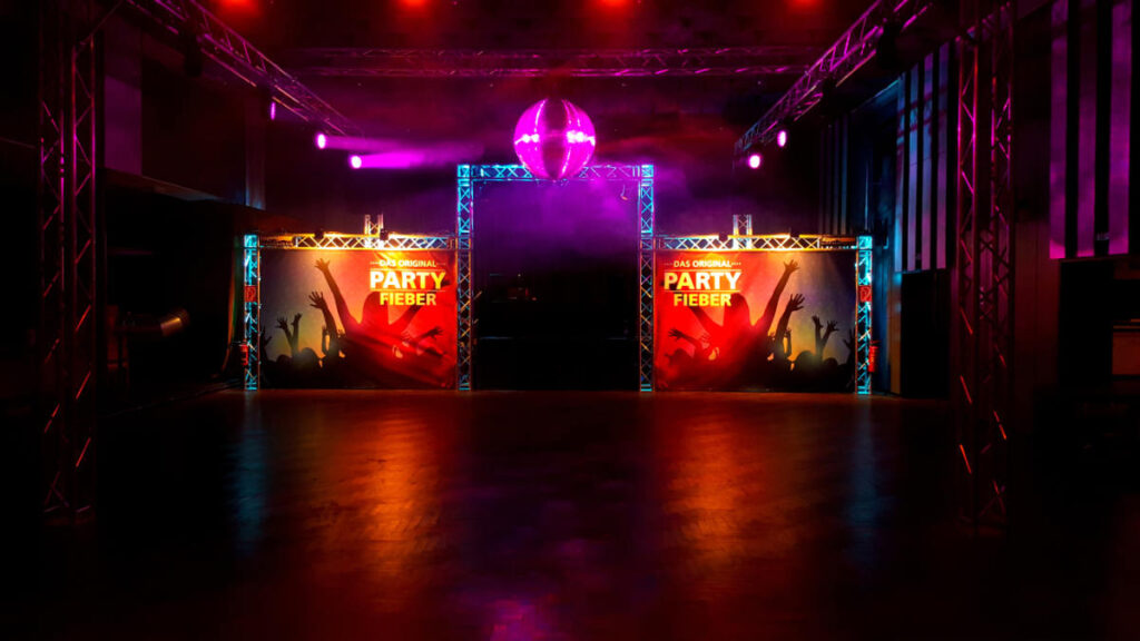 Fehlhaber 90er Party Bühnentechnik